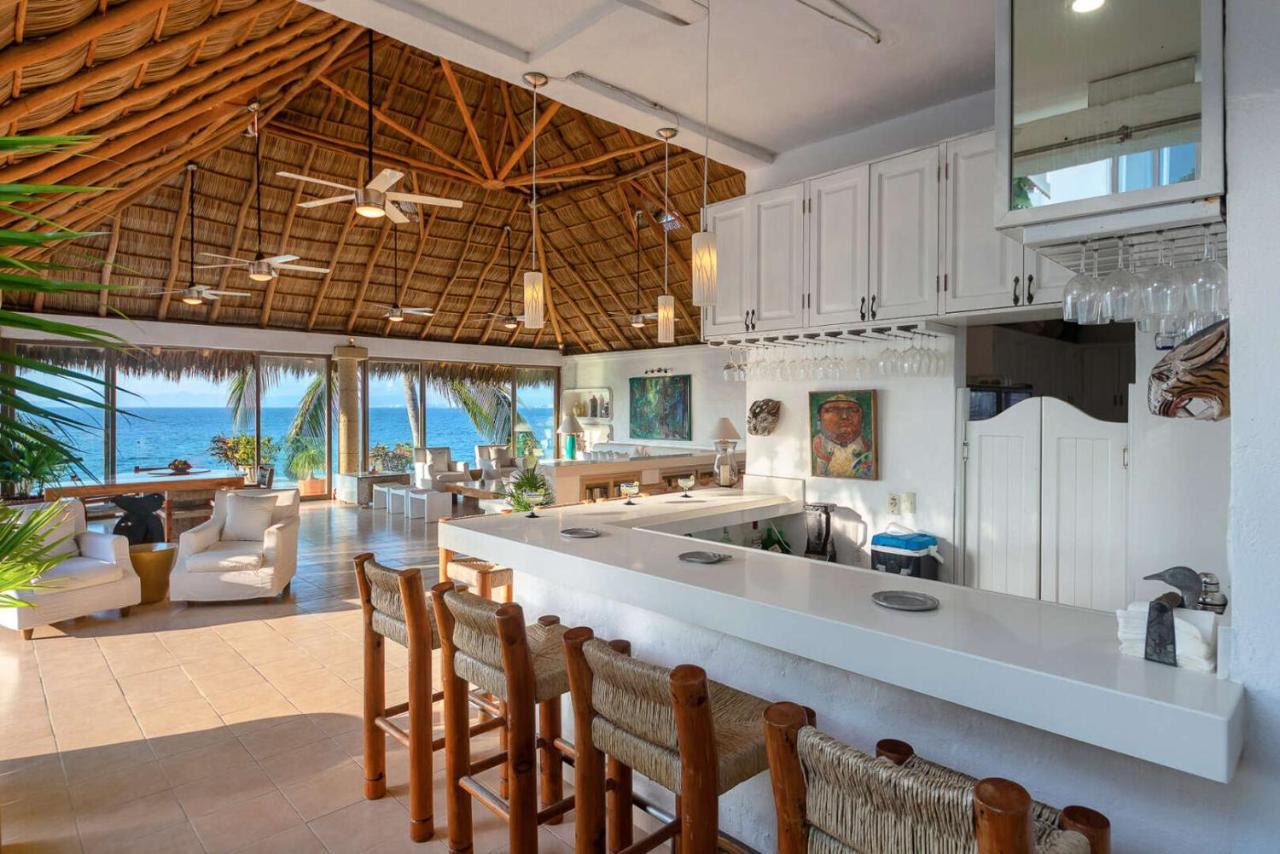 Beachfront Salinas House Puerto Vallarta Buitenkant foto